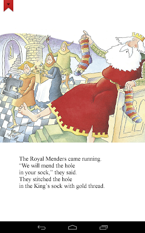 The Hole in the King's Sock - Ready to Read Screenshot 1