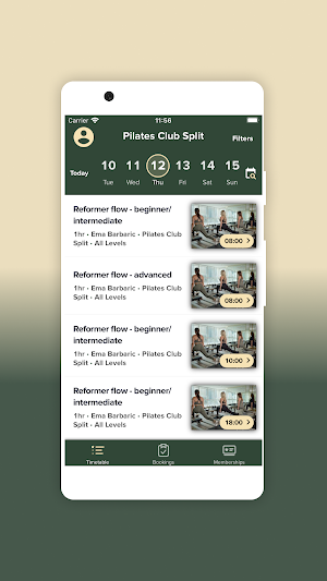 Pilates Club Split Screenshot 1