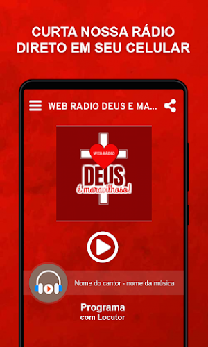 Web Radio Deus é Maravilhoso Screenshot 0