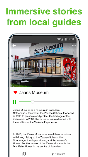 Zaandam SmartGuide - Audio Guide & Offline Maps Screenshot 3