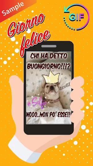 Italian Morning & Night Gifs Screenshot 3