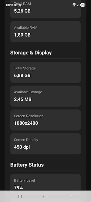 Device Check Screenshot 3