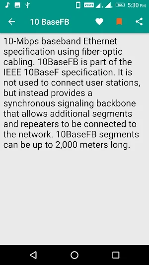 Computer Networking Dictionary Screenshot 2