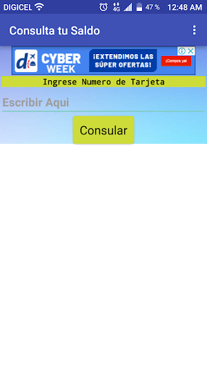 Consulta Saldo Metro Bus Panama Screenshot 0