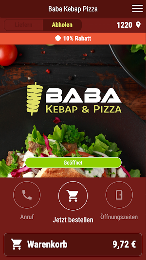 Baba Kebap Pizza Screenshot 0
