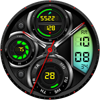 Hybrid HAXED URX32 Watch face
