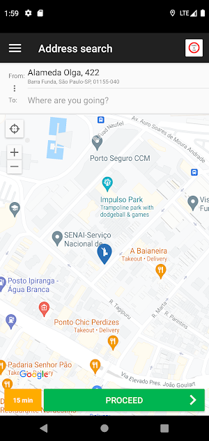 Ponto de Táxi Passageiro Screenshot 1