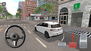 Golf Car Driving Parking Game Screenshot 1