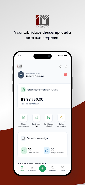 Impacto Contabilidade e Gestão Screenshot 0