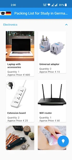 PackSmart Screenshot 1
