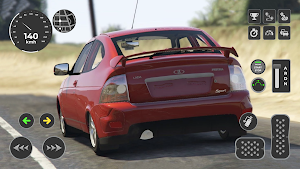 Drive Lada Priora Russian Car Screenshot 3