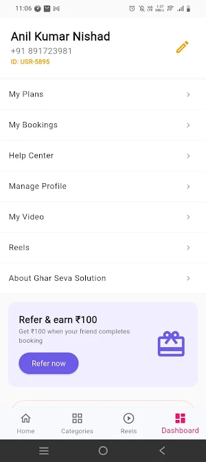 GharSeva Solution Screenshot 3