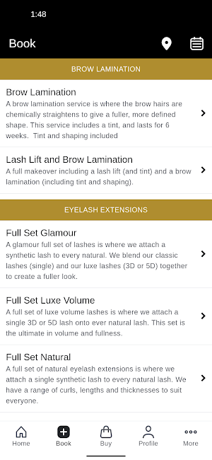 Ooh La La Lash Boutique Screenshot 1