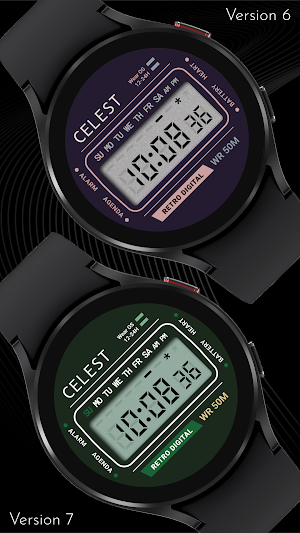 CELEST5528 Retro Digital Watch Screenshot 3
