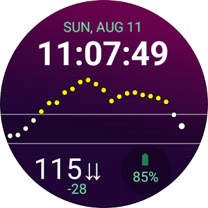 Blose Digital Watch face Screenshot 1