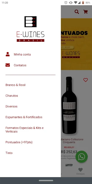 E-Wines Brasil Screenshot 1