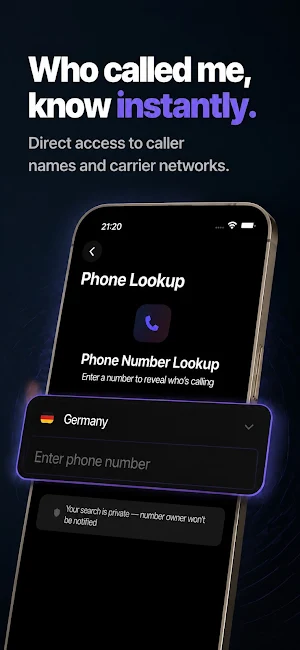 Clarity Check - Phone Lookup Screenshot 2