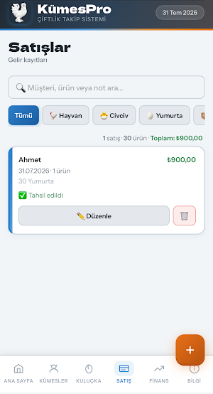 KümesPro Screenshot 3