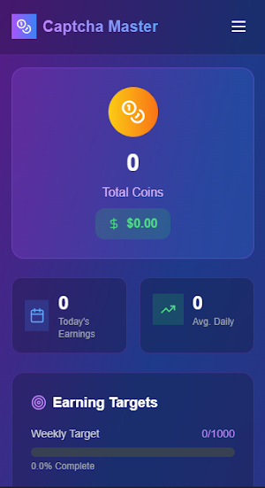 captcha work earn money app Screenshot 2