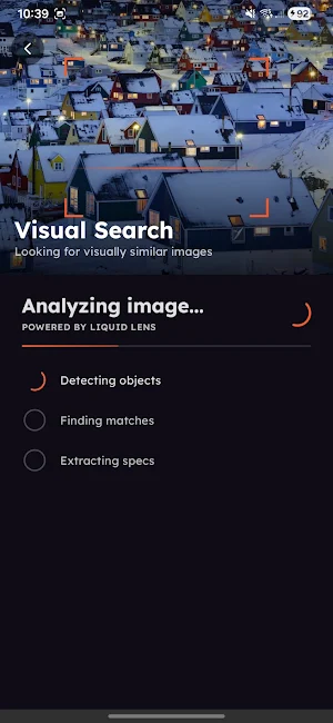 Liquid Lens: Image Search Screenshot 3
