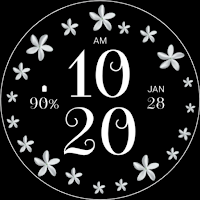 Jasmine Floral Watch Face
