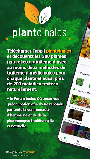 Plantcinales Plantes Medicinales Screenshot 0