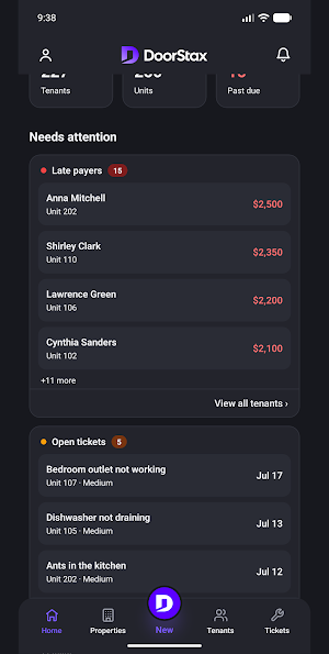 DoorStax Property Management Screenshot 0