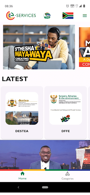 e-Services Screenshot 0
