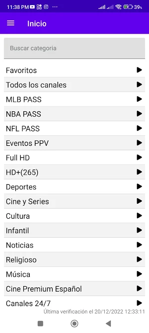 Canales del mundo Screenshot 2