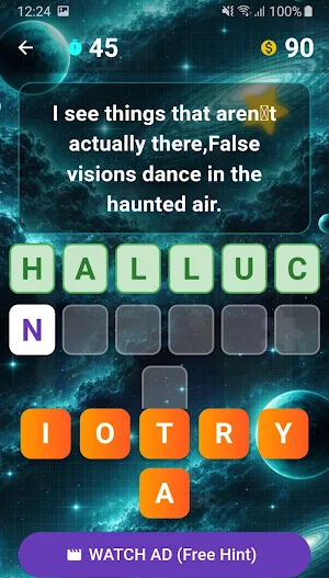 Rhymed Crossword Puzzles ! Screenshot 0