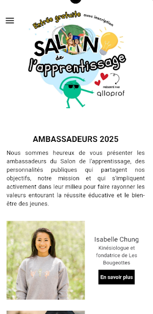Salon de l'apprentissage Screenshot 0