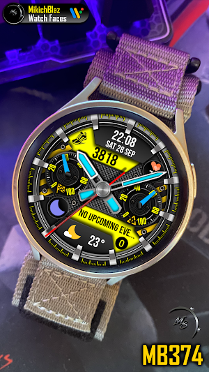 Analog Watch Face MB374 Screenshot 1