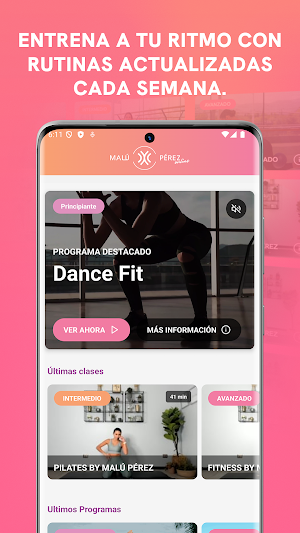 Malú Pérez App Screenshot 0