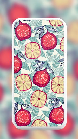Fruit Wallpaper Cute Screenshot 2
