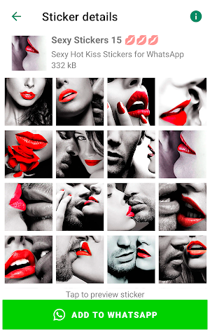 Sexy Stickers for WhatsApp Screenshot 1
