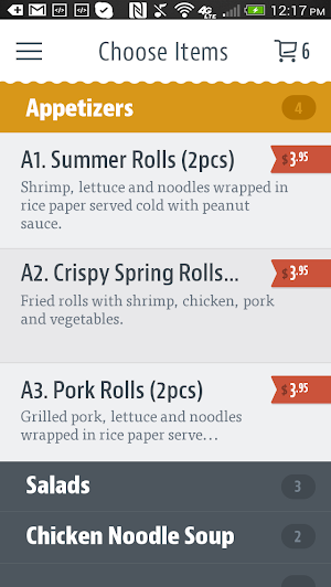 Pho Eatery Screenshot 2