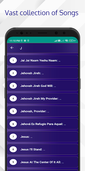 Christian Worship Songs Screenshot 2