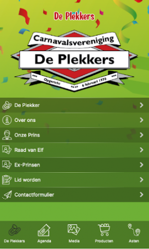 CV de Plekkers Screenshot 0