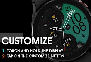 Dream 69 - Modern Watch Face Screenshot 2