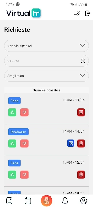 Virtual HR Screenshot 2