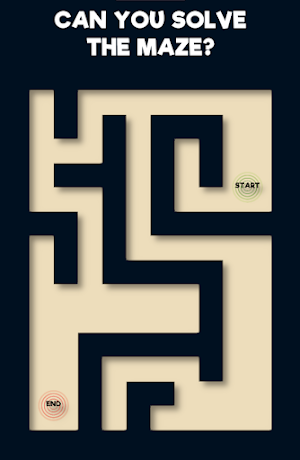 Dark Maze: Path Draw Escape Screenshot 0