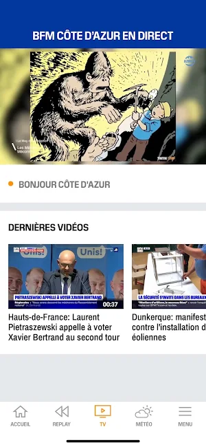 BFM Nice Côte d'Azur : Info - Trafic - Météo Screenshot 2