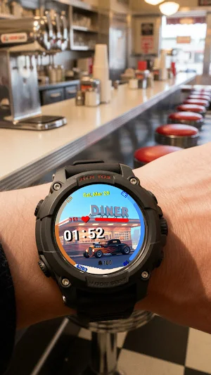 Hotrod Diner: Retro Pixel Screenshot 3