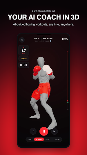 BoxMaxxing: AI Boxing Workout Screenshot 0