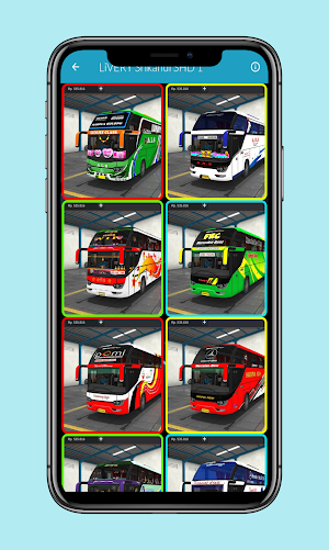 Livery Bussid Srikandi SHD Screenshot 3