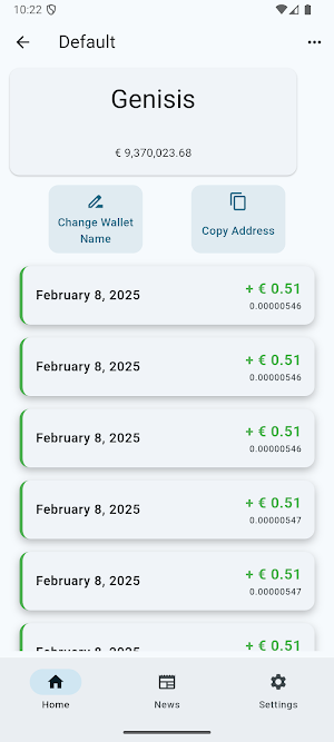 Bitcoin Wallet Tracker Screenshot 2