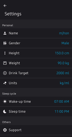 Water Intake Reminder Screenshot 3