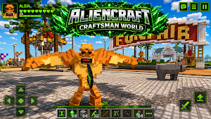 AlienCraft: Craftsman World Screenshot 2