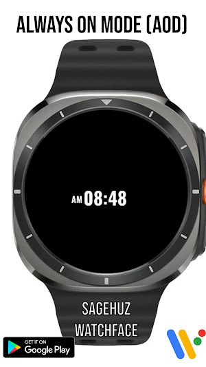 A165 quantum watch face Screenshot 0