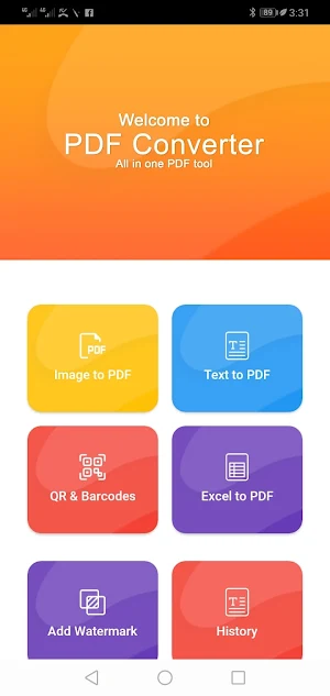 PDF Converter | Convert to pdf Screenshot 0